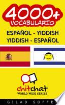 libro 4000+ Español   Yiddish Yiddish   Español Vocabulario